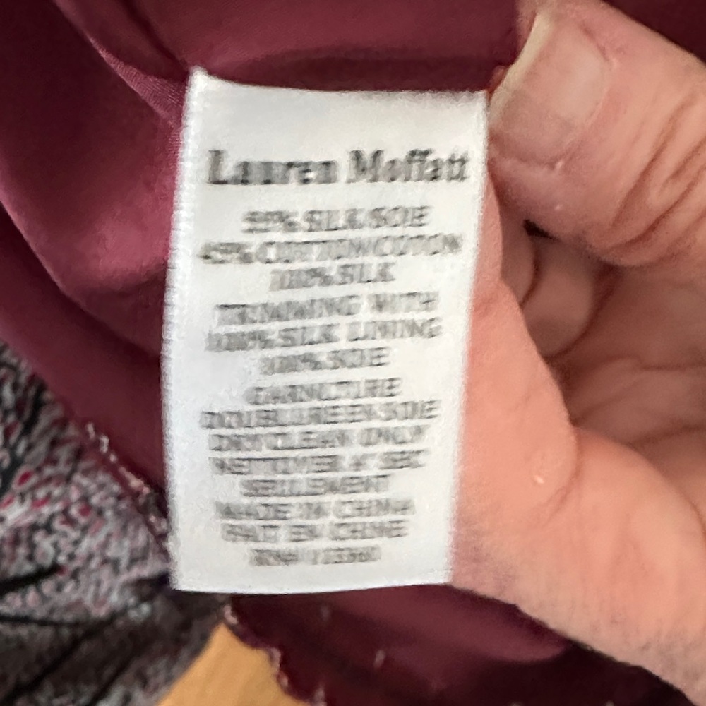 Lauren Moffatt Multicolor Patterned Mini Dress Wi… - image 4